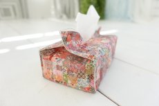 画像9: Tissue case（ティッシュケース）箱無しソフトティッシュケース型紙 (9)